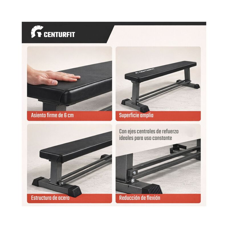 Banco Para Pesas Profesional Soporte 500 Kg Pla... image number null