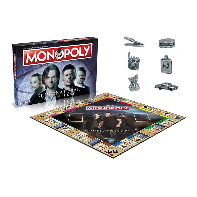 Juego De Mesa Winning Moves Supernatural Monopo... image number null