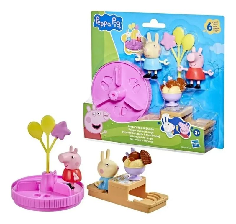Set De Juego Hasbro El Carrusel De Peppa C/acce... image number null
