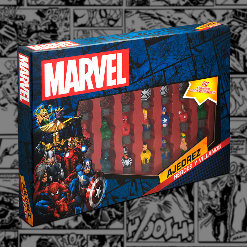 Ajedrez Coleccionable de Marvel image number null