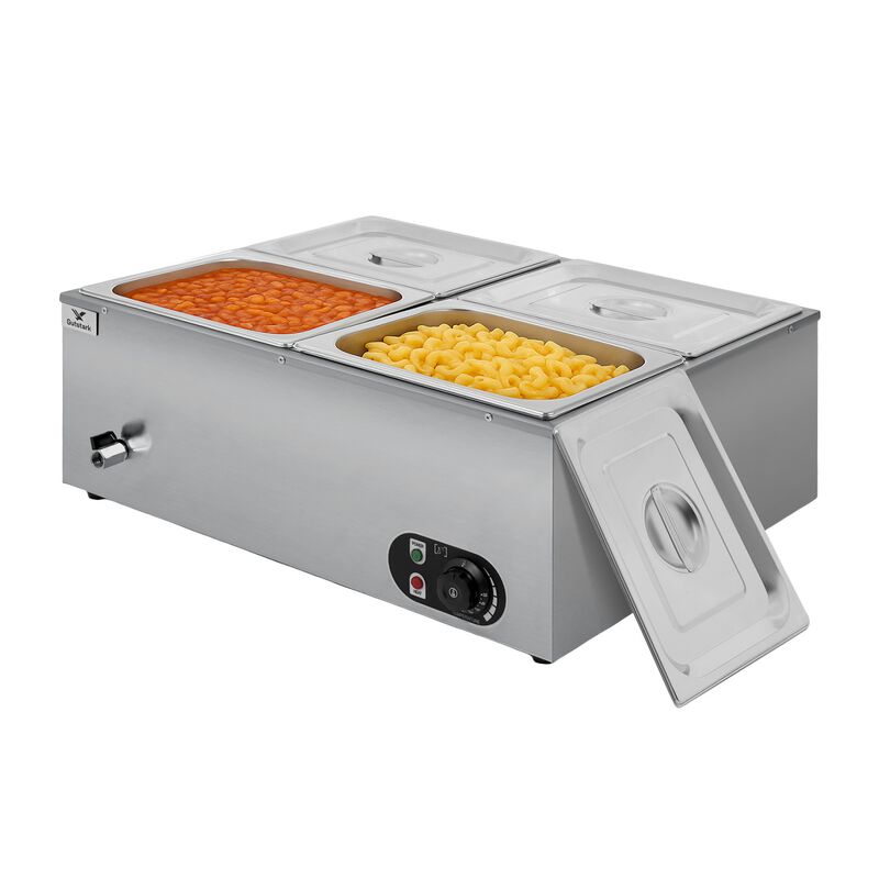 Ba&ntilde;o Maria Electrica Bufetera Industrial 4 Inse... image number null