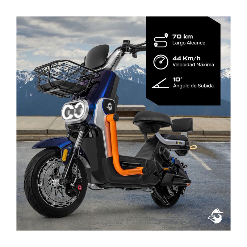 Bicicleta Bicimoto El&eacute;ctrica 800w 60v 50km/h Lu... image number null