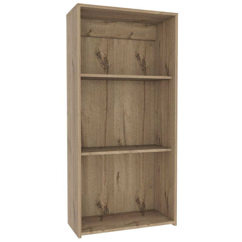 Librero Leroy Café Claro Virtual Muebles image number null