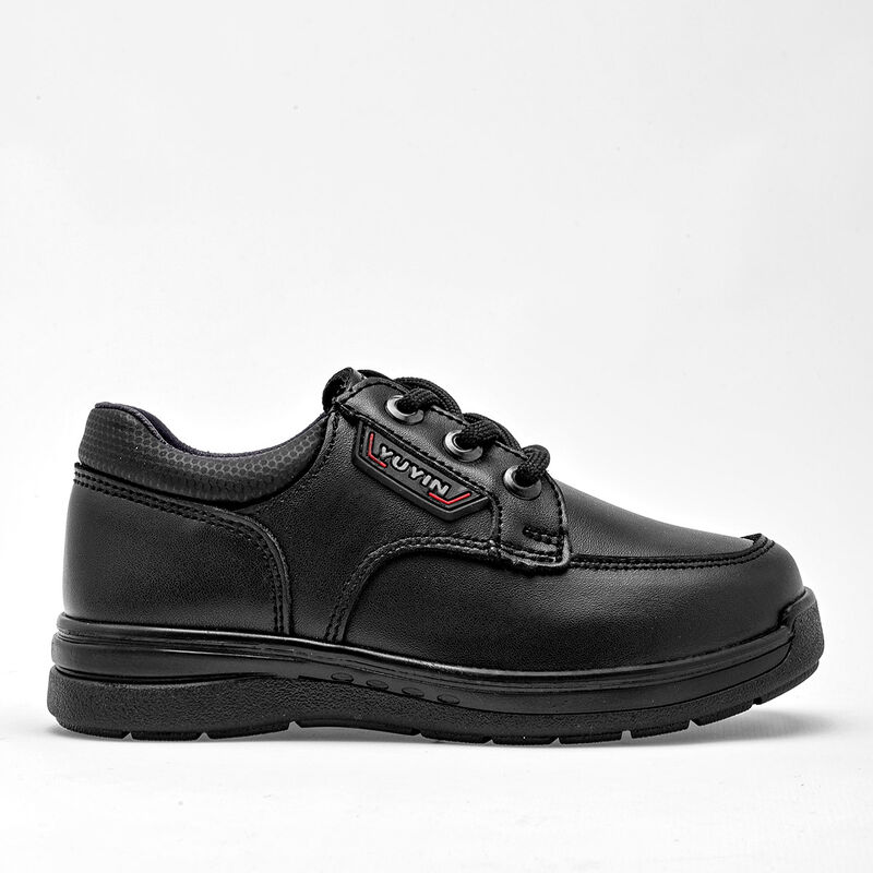 Yuyin Zapato Escolar Para Preescolar Ni&ntilde;o Negro... image number null