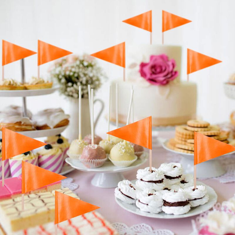 Adorno De Pastel Stidsds Naranja - Pack De 100 ... image number null