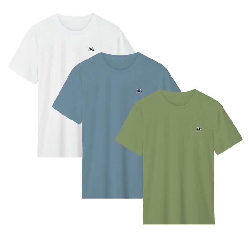 Set de 3 playeras Bark and Hide Playera Para Ho... image number null