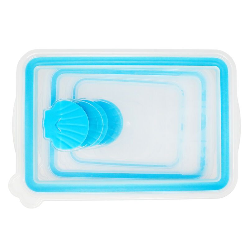 Juego de Recipientes Rectangulares Sea Shell Az... image number null