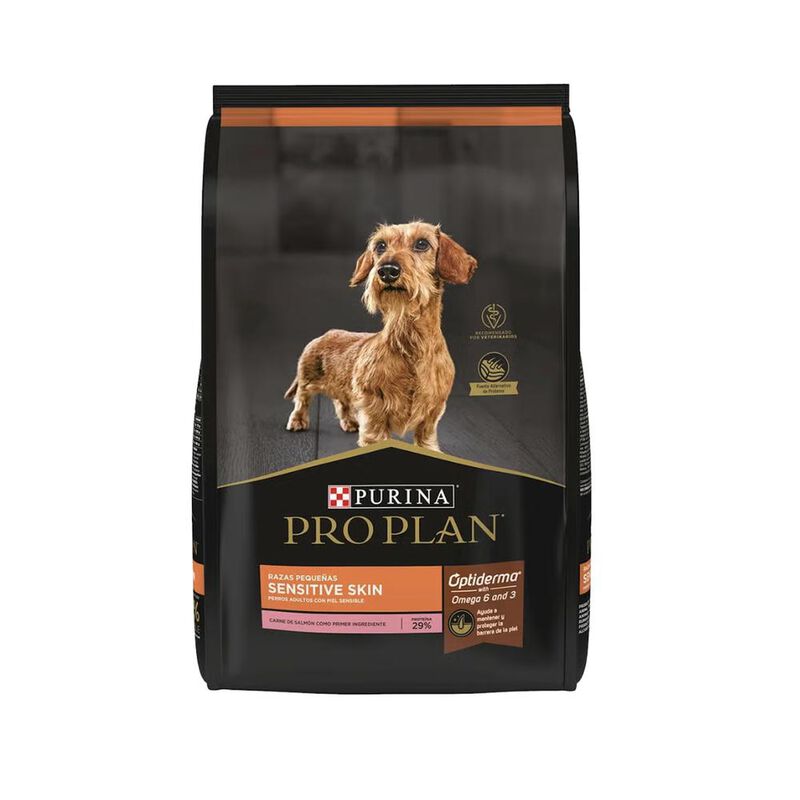 Pro Plan Sensitive Skin Adulto Raz Pequeñas 1 K... image number null