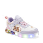 Space Boys Tenis Con Luces Para Beb&eacute; Blanco Lila Multicolor Cod 140818-c