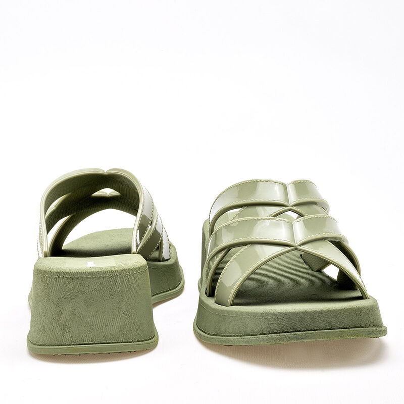 Top Moda Sandalia para mujer verde image number null