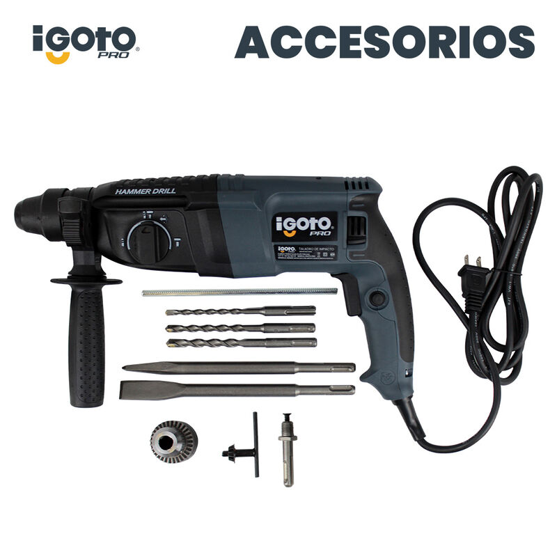 Rotomartillo SDS IGOTO PRO 800W HE1005 image number null