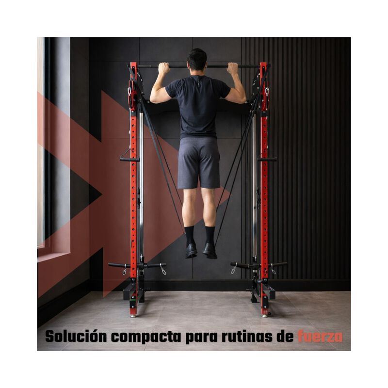 Power Rack Empotrado Plegable Gimnasio Multifun... image number null