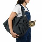 Transportadora Para Gatos Cat-in-the-bag Xl Carb&oacute;n Suave
