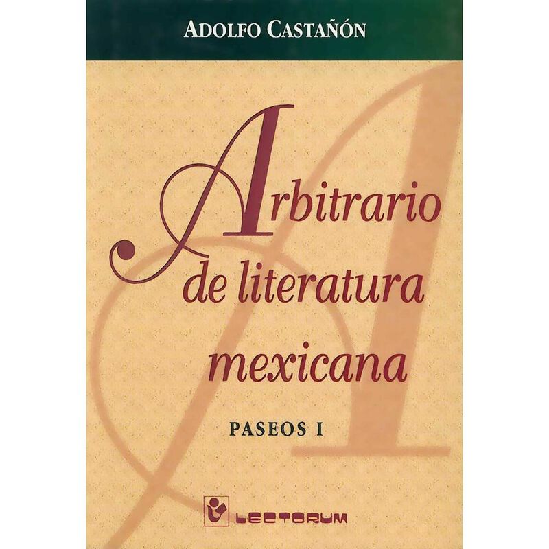 Arbitrario de literatura mexicana.Paseos 1 image number null