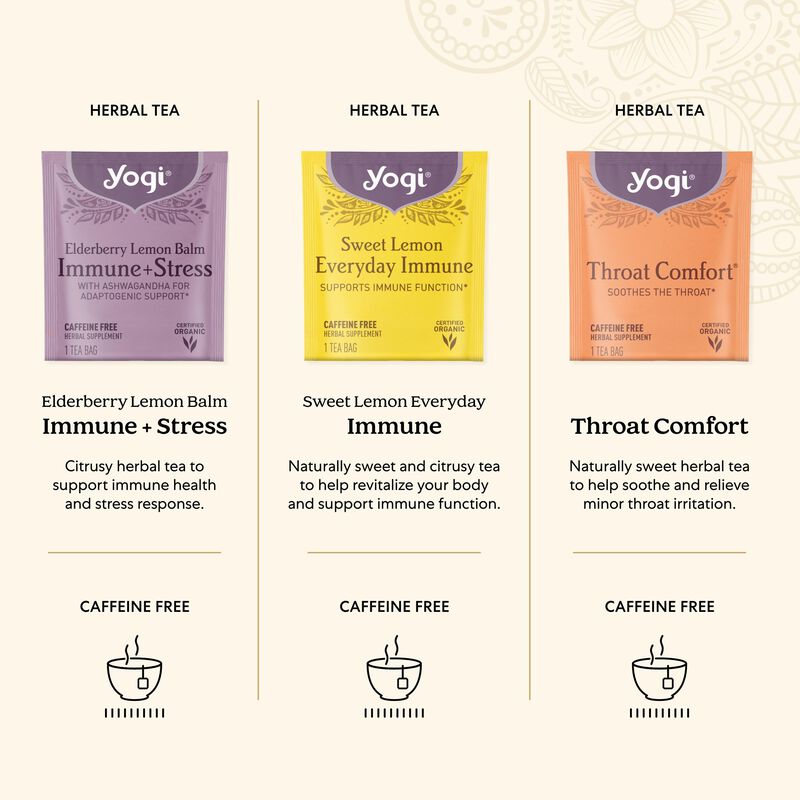 Caja De Regalo Tea Sampler Yogi Get Well, 45 Bo... image number null