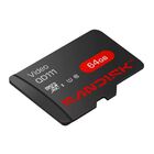 Tarjeta De Memoria Sandisk Sdsdqas4 64gb Clase 10 U1 Color Negro