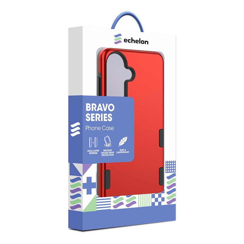 Funda ECHELON Bravo para Samsung S26 Roja image number null
