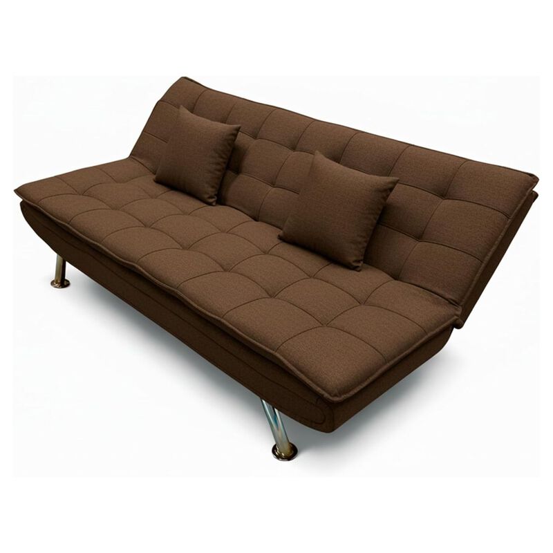 Sof&aacute; Cama 2 En 1 Con Estructura De Madera, Incl... image number null