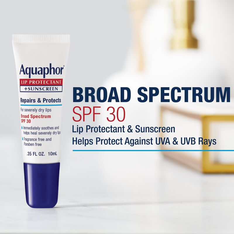 B&aacute;lsamo Labial Aquaphor Lip Repair, Spf 30, Tub... image number null