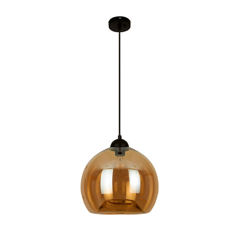 L&aacute;mpara Colgante Cristal Ambar 20w 100v image number null