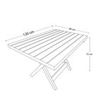 Mesa Rectangular Modelo Del Bosque 120x80 – Rústico Tratable