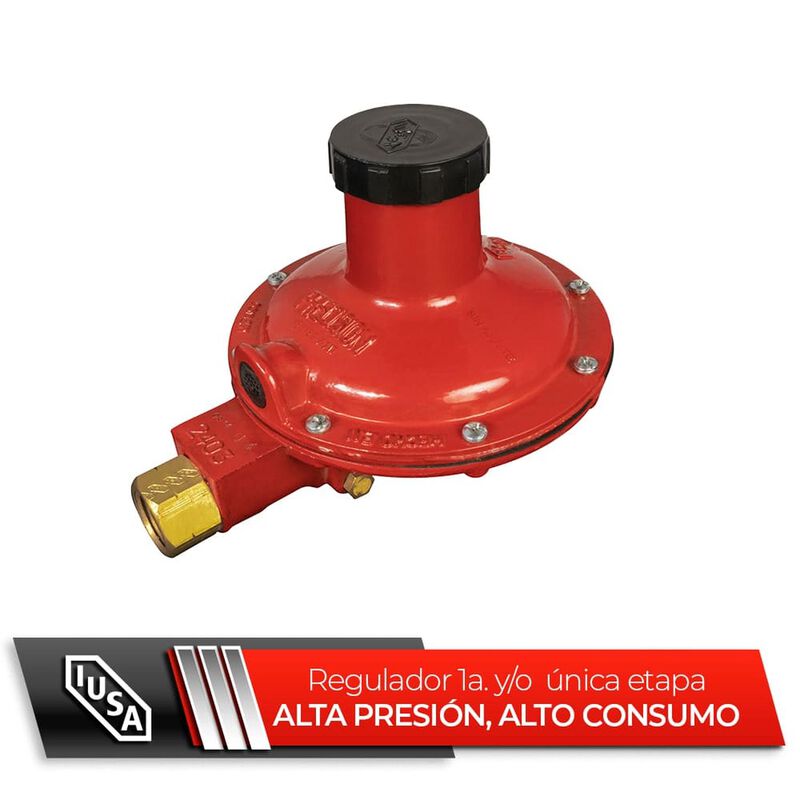 Regulador Para Gas L.p. Alta Presi&oacute;n 1 V&iacute;a 2403... image number null