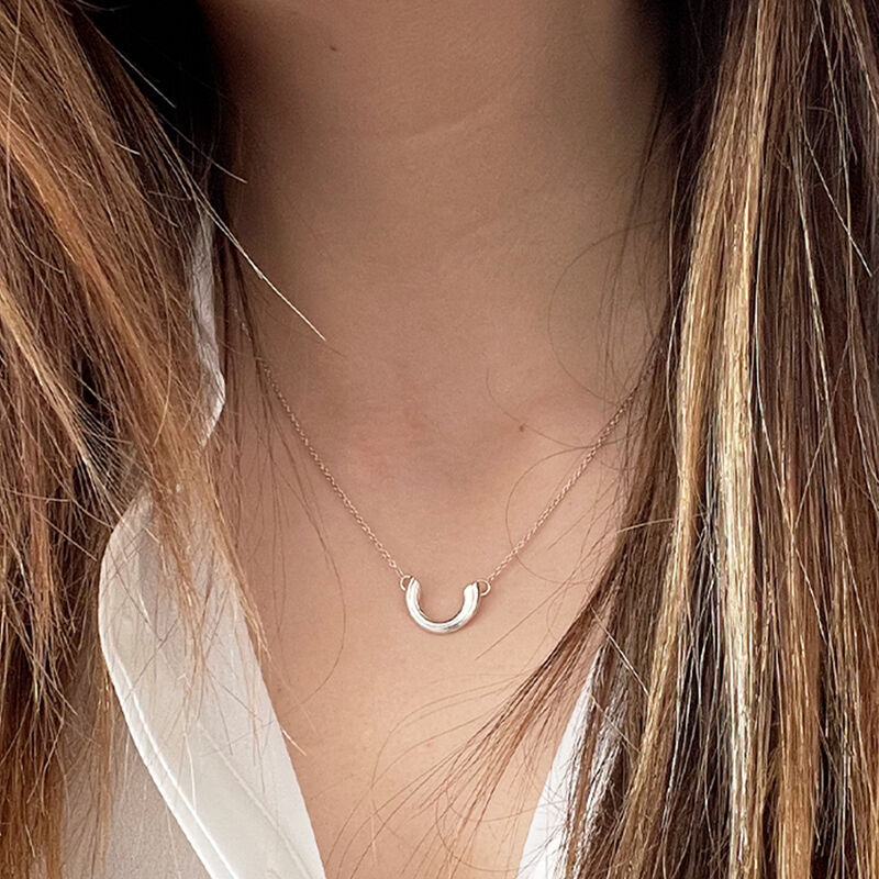 Dije sencillo mare plata .925 image number null