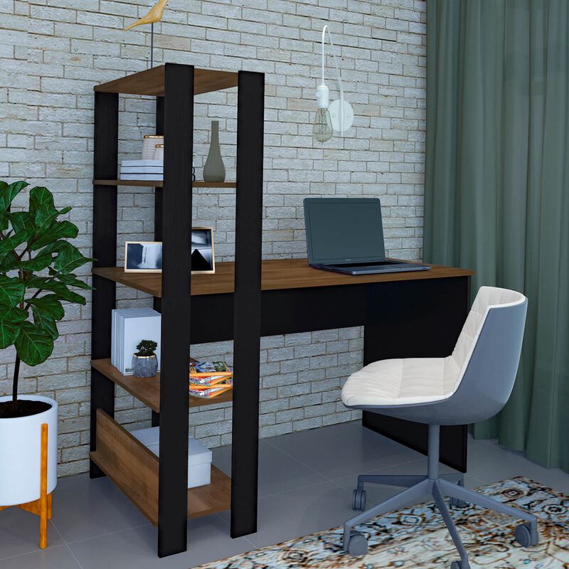 Escritorio Bertolini Match Pino Negro image number null