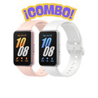 Combo Samsung Galaxy Smartwatch Fit3 Rosa + Plata