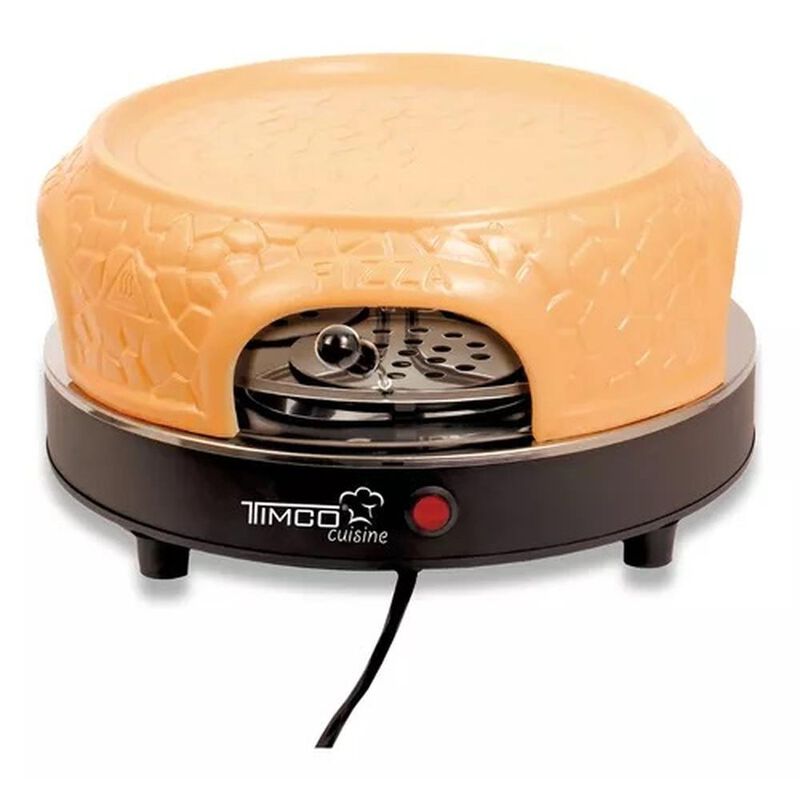 Horno Eléctrico Pizza Mini Portátil Cerámica 4 ... image number null