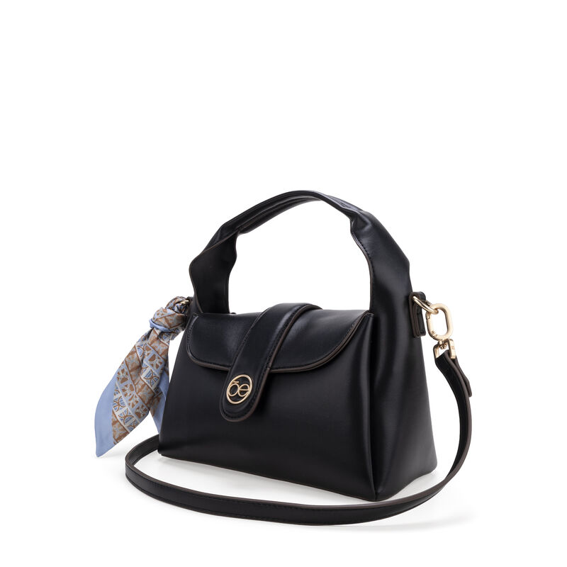 Bolsa Briefcase Chica Con Mascada Color Amarill... image number null