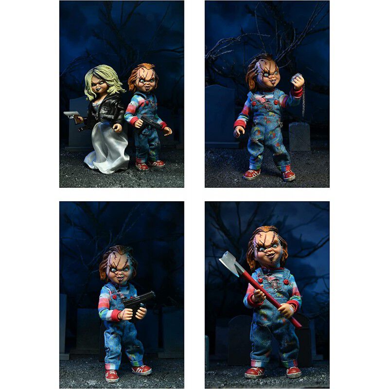 Figuras Chucky y Tiffany La Novia de Chucky Art... image number null