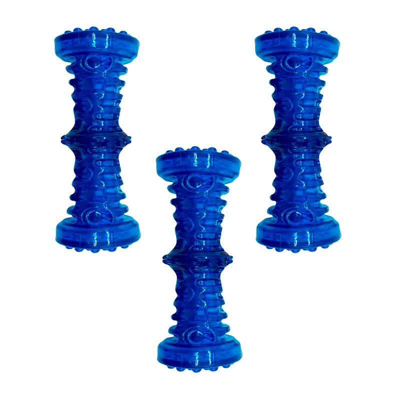 Juguete para perro mancuerna chill&oacute;n vinil ergo... image number null