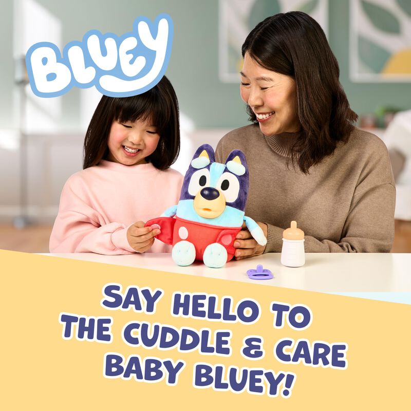Peluche Bluey Care And Cuddle Soft Baby De 28 C... image number null