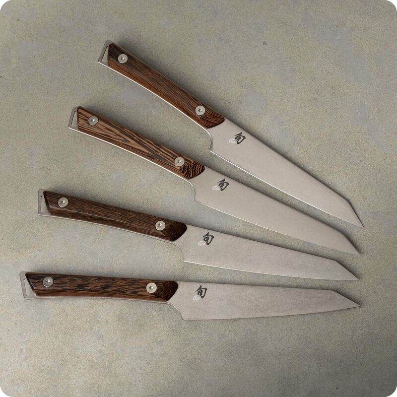 Juego De Cuchillos Para Bistec Shun Kanso De 4 ... image number null