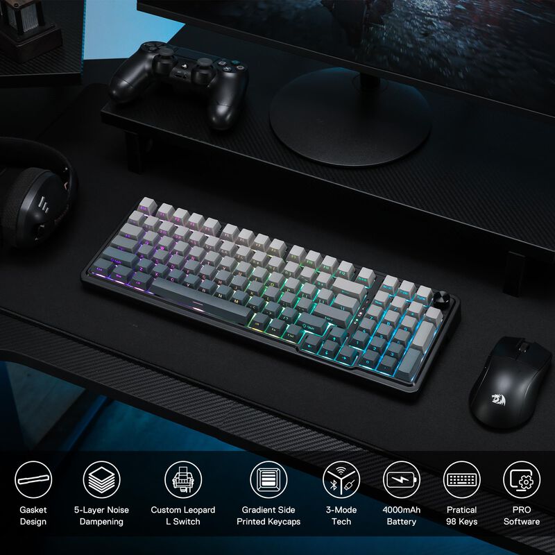 Teclado Para Juegos Redragon K686 Pro 98 Teclas... image number null