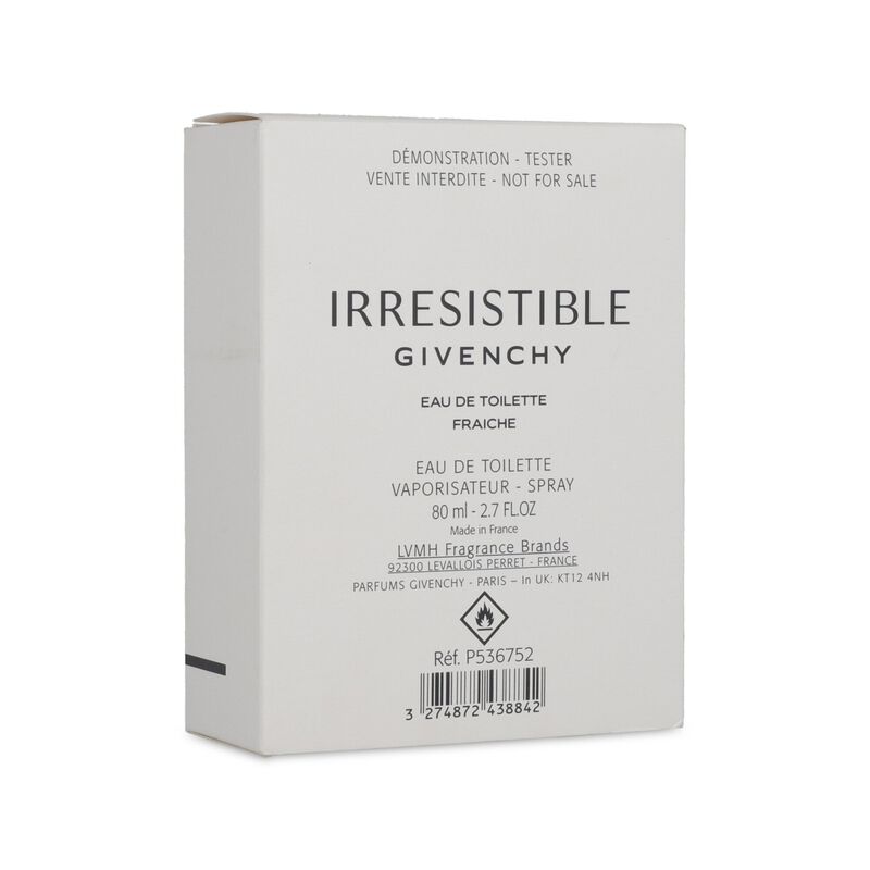 Tester Givenchy Irresistible Fraiche 80ml Edt S... image number null