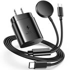 Cargador 2 En 1 Amasuki Para Samsung Watch, 25 W, Usb C, Carga R&aacute;pida