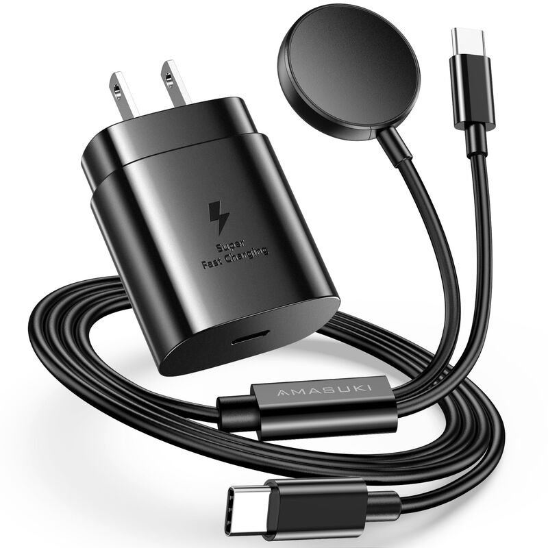 Cargador 2 En 1 Amasuki Para Samsung Watch, 25 ... image number null