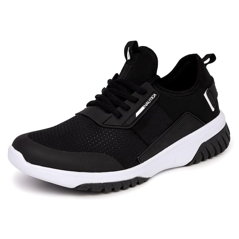 Zapatillas Nautica Geoff Para Hombre Negro/blan... image number null