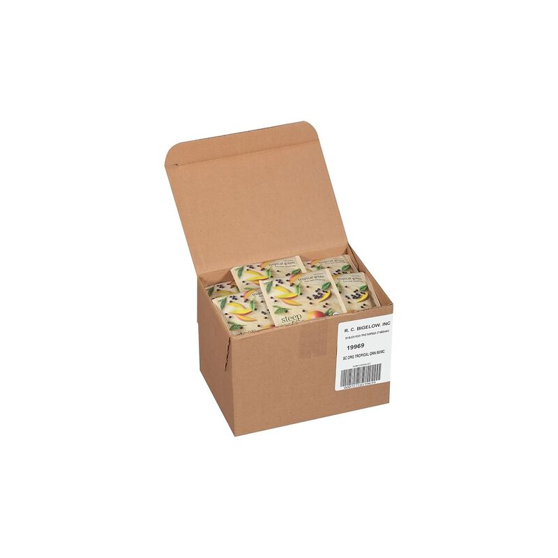 T&eacute; Bigelow Steep Caf&eacute; Verde Tropical - 50 Bolsa... image number null