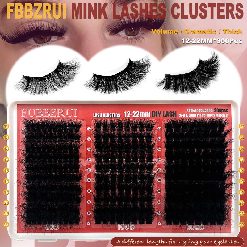 Clusters De Pesta&ntilde;as Fubbzrui D Curl 12-22 Mm V... image number null