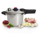 Olla Express Bogner Con Medidor De Presión 8 Lts
