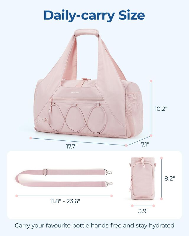 Bolsa Deportiva Bagsmart Para Mujer, Ligera, Co... image number null