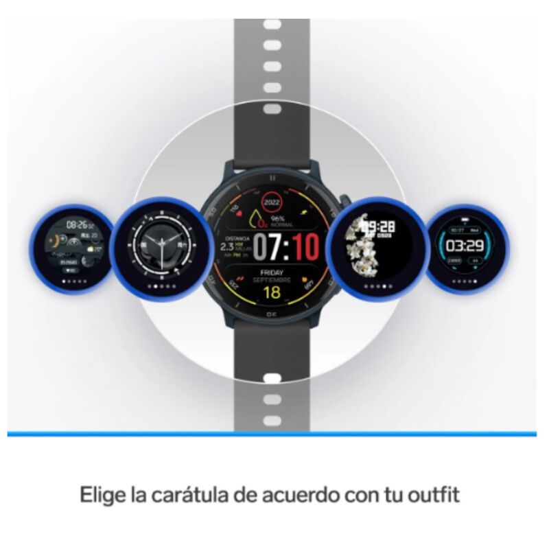 Smart Watch Bluetooth* Touch AMOLED* con funci&oacute;... image number null