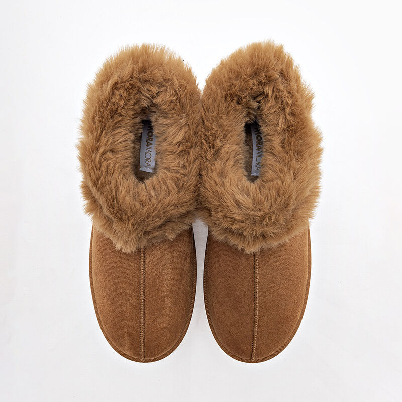 Moramora Pantufla para mujer camel image number null