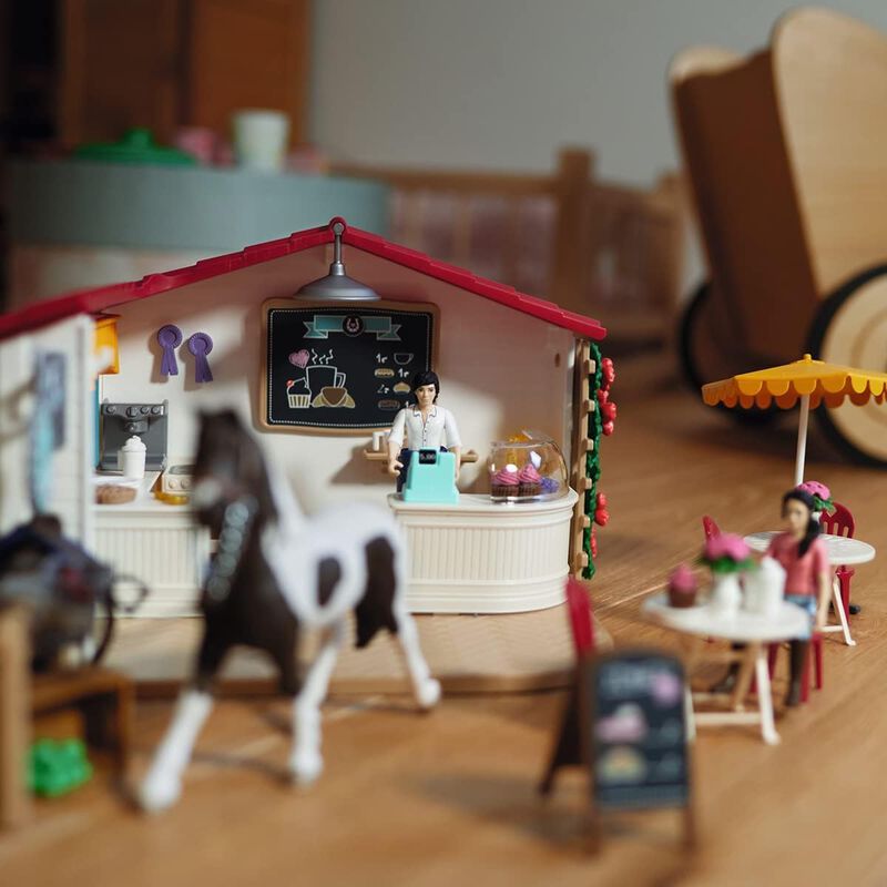 Set De Juego Schleich Horse Club Cafeter&iacute;a Del ... image number null