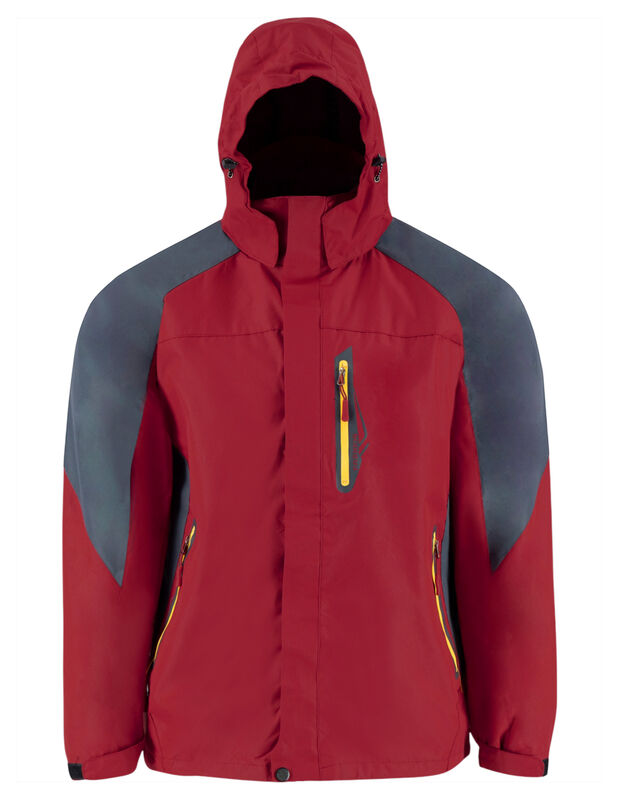 Chamarra Unisex Impermeable Gorro Desmontable D... image number null