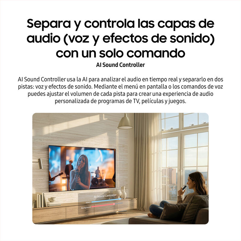 Pantalla Samsung 55" Neo Qled Qn70h 4k Smart Tv... image number null