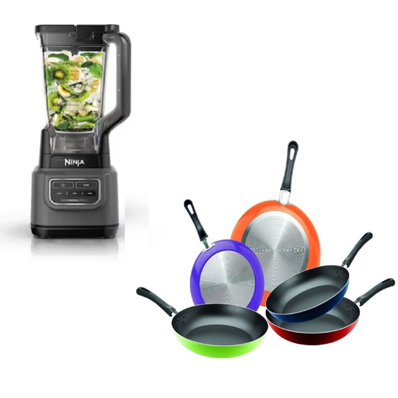 Combo Juego de Sartenes Ekco 5 Piezas Multicolo... image number null